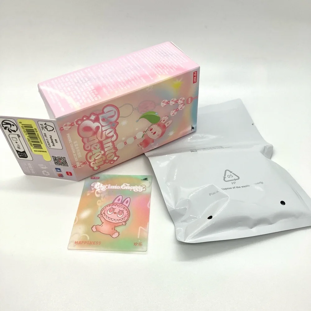 LOYALTY / PINK - Pop Mart Labubu Big Into Energy Phone Charm Strap Confirmed🌟 - Picture 5 of 8